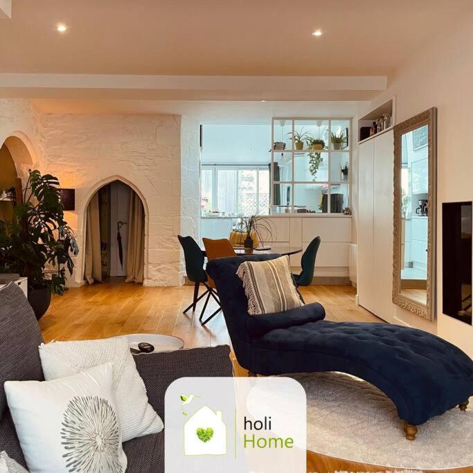 H3 Charmante Maison Sur La Vilaine Pres Du Chateau Vitré Exteriör bild